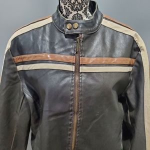 Arizona Faux Leather Coat Men's Small